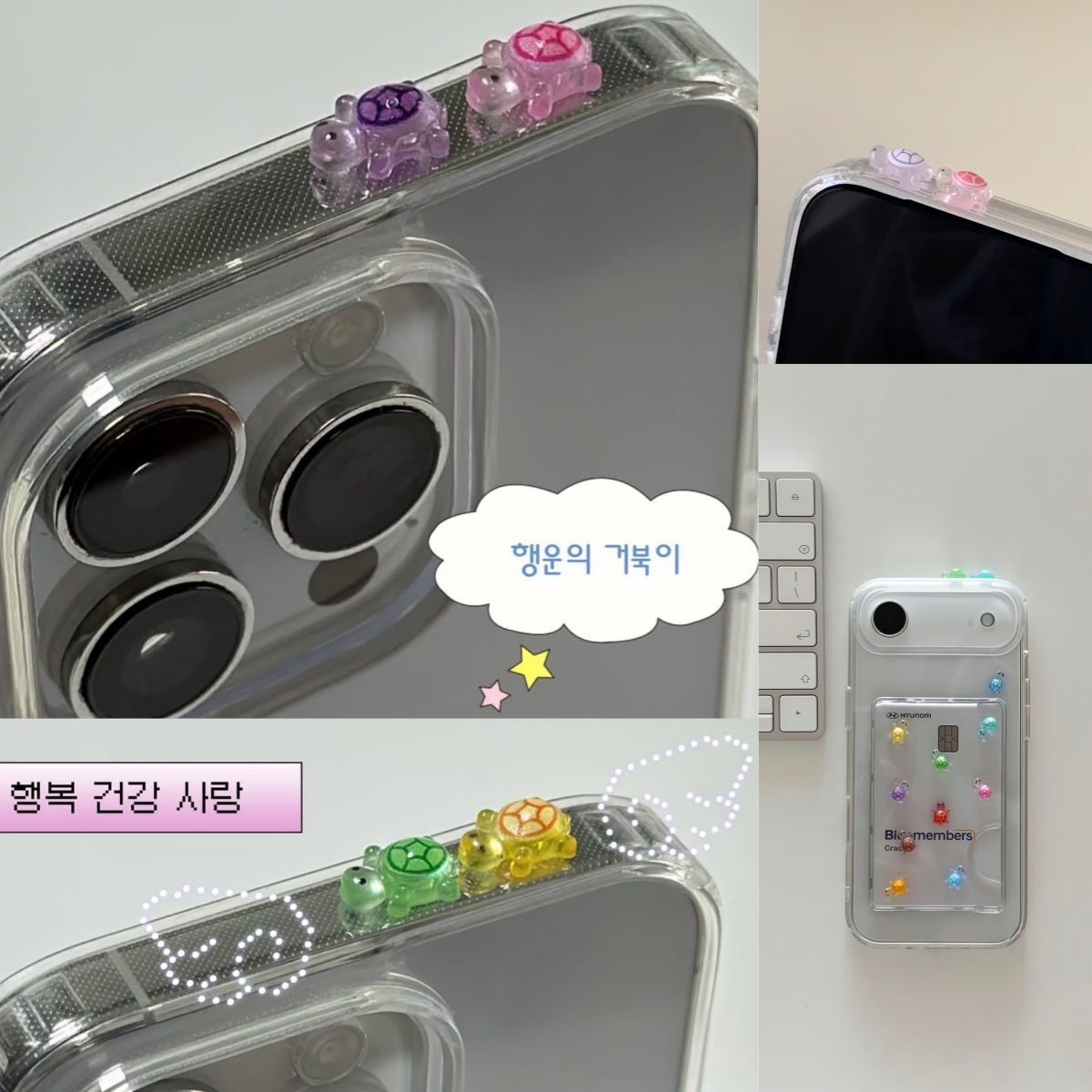Resin Art And Craft - 100個入りミニ光るカメ 安全で環境に優しい樹脂製 かわいいネイルアートデコレーション 漫画風発光 DIYクラフトやマニキュア用