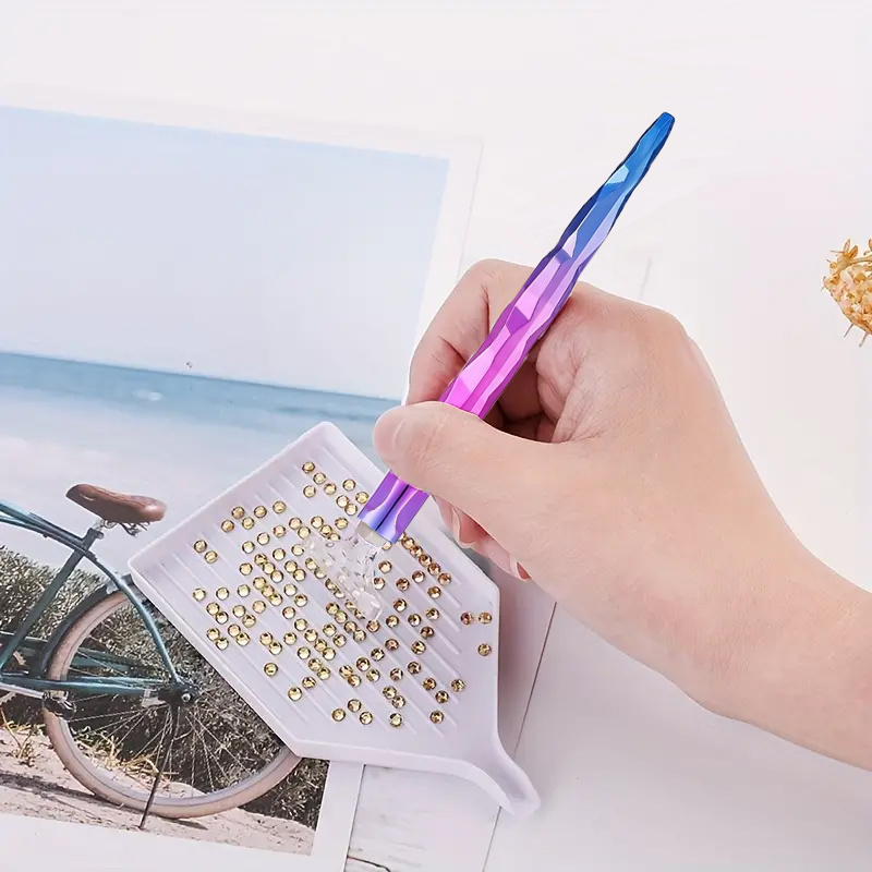 グラデーションダイヤモンドペイントペンセット、6つのペンチッ - Resin Art And Craft のレビューと価格