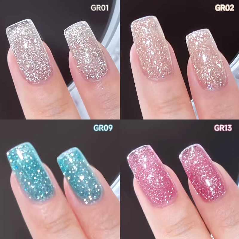 UR SUGAR 15ml グリッターパープルネイルジェルポ - Resin Art Purple のレビューと価格