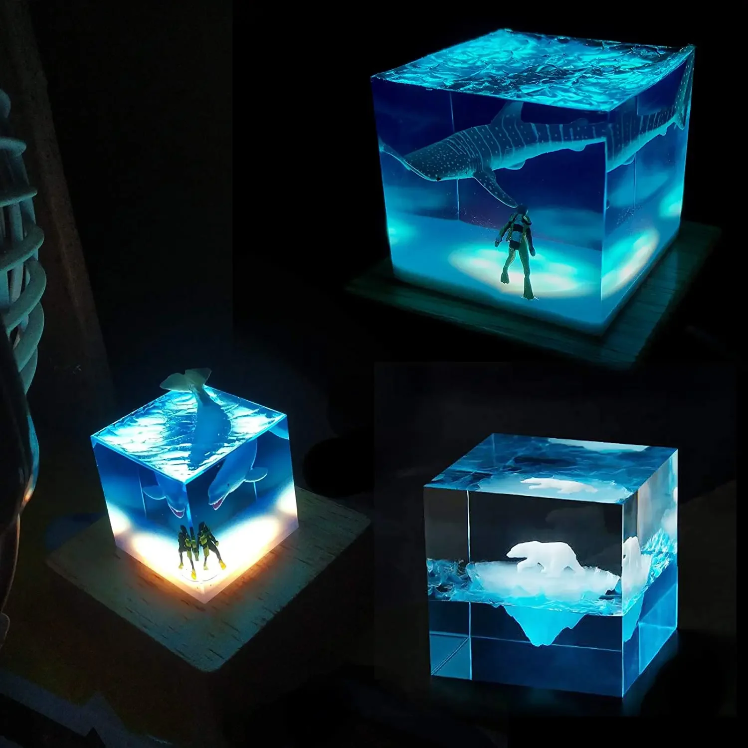 スクエアライト樹脂モールド、樹脂用LEDシリコンモールド、樹 - Resin Art With Wood のレビューと価格