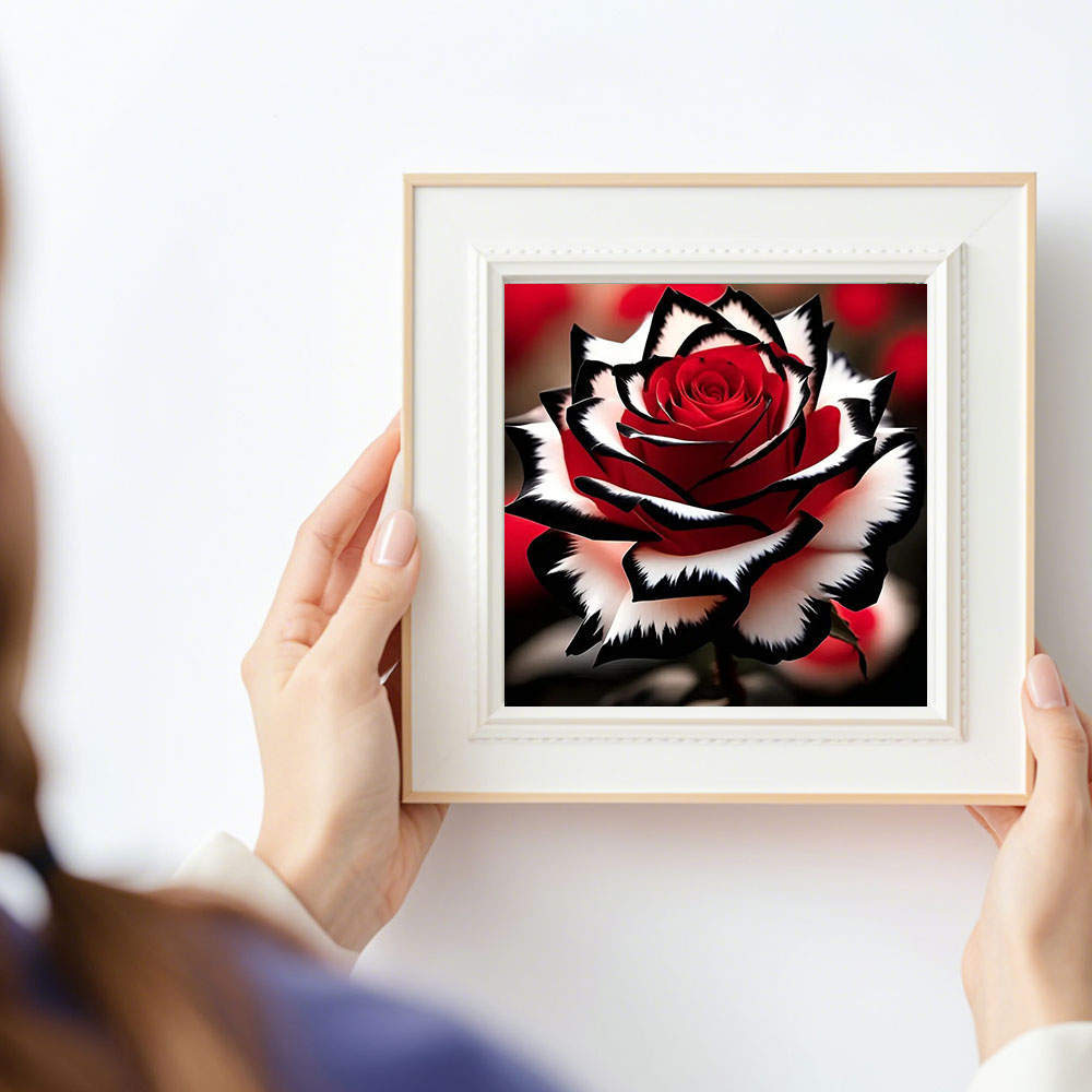 HUACAN 1個 ダイヤモンドペインティング バラの花びら - Resin Art Rose Petals のレビューと価格