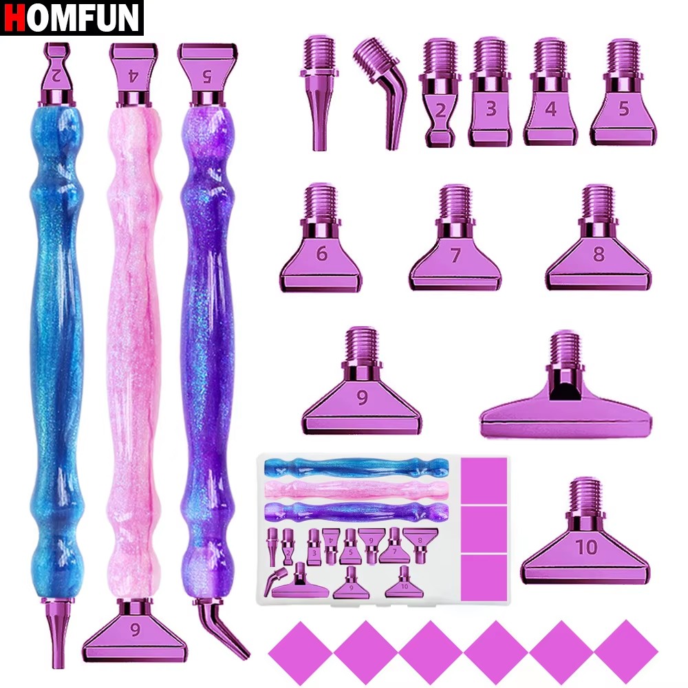 Homfun-多機能パープルメタルチップ付きダイヤモンドペイ - Resin Art Purple のレビューと価格