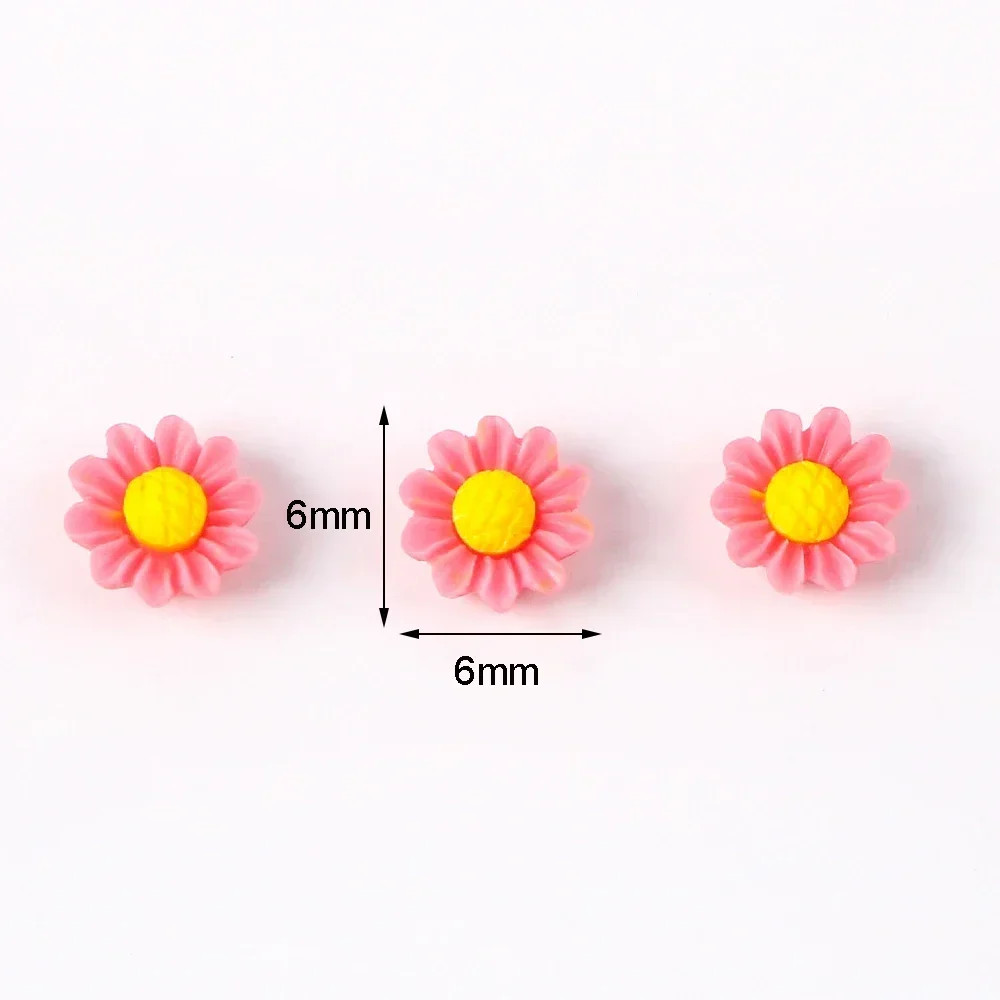 5花びらの花のネイルチャーム,3Dミックス樹脂,ネイルアート - Resin Art Rose Petals のレビューと価格