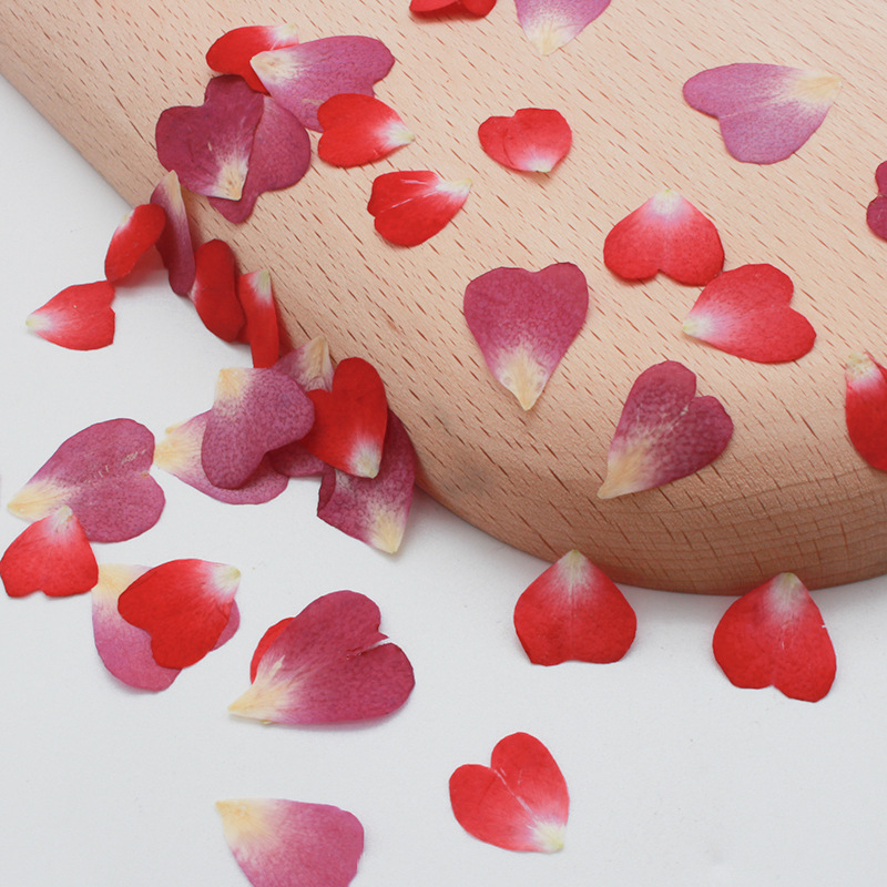 120個入りバラの花びらミックスパック、ドライフラワー、押し - Resin Art Rose Petals のレビューと価格