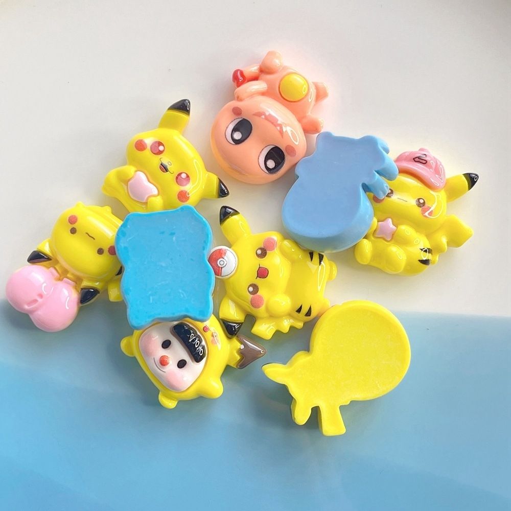 ポケモンの漫画風DIYクラフト材料、レジンアクセサリー、カビ - Resin Art Handmade のレビューと価格