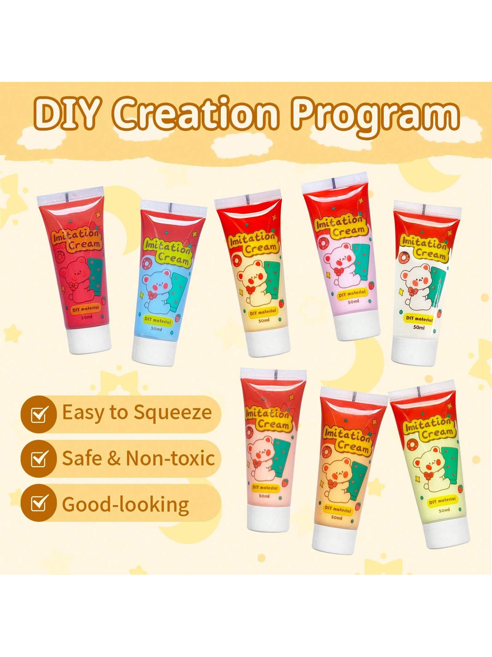 マルチカラーシリーズ（各50ml）DIYクラフトクリームグル - Resin Art Phone Case のレビューと価格