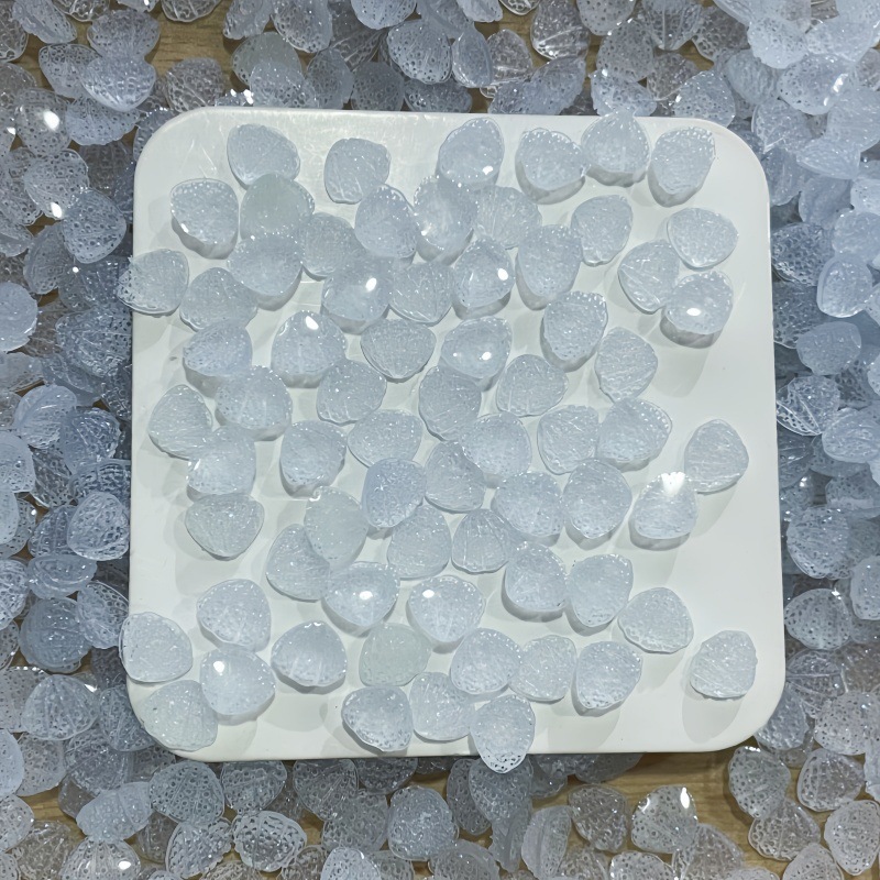 7.7mmミニシュガーフロストシェルフラットバックレジンオー - Resin Art Phone Case のレビューと価格