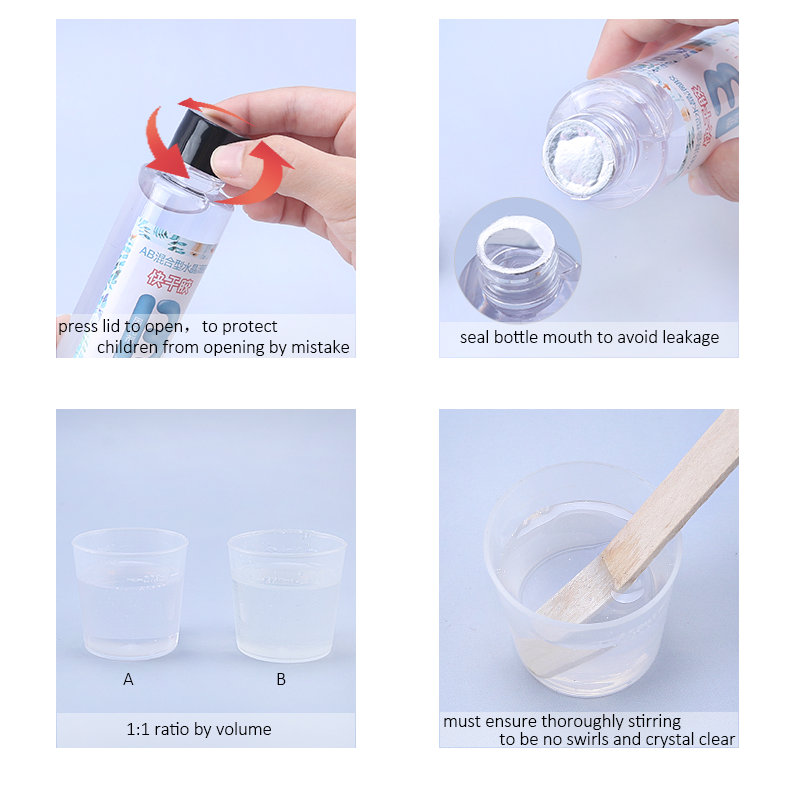 1:1 クリアエポキシ樹脂クリスタルクリアアート樹脂エポキシ - Resin Art Kit For Beginners のレビューと価格