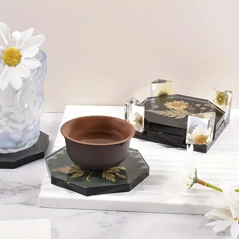 コースター樹脂モールドセットには、コースター収納ボックスモー - Resin Art Kit For Beginners のレビューと価格
