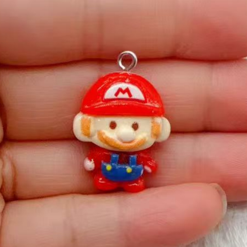 10個入り樹脂製漫画ペンダント、DIYジュエリー製作イヤリン - Resin Art For Sale のレビューと価格