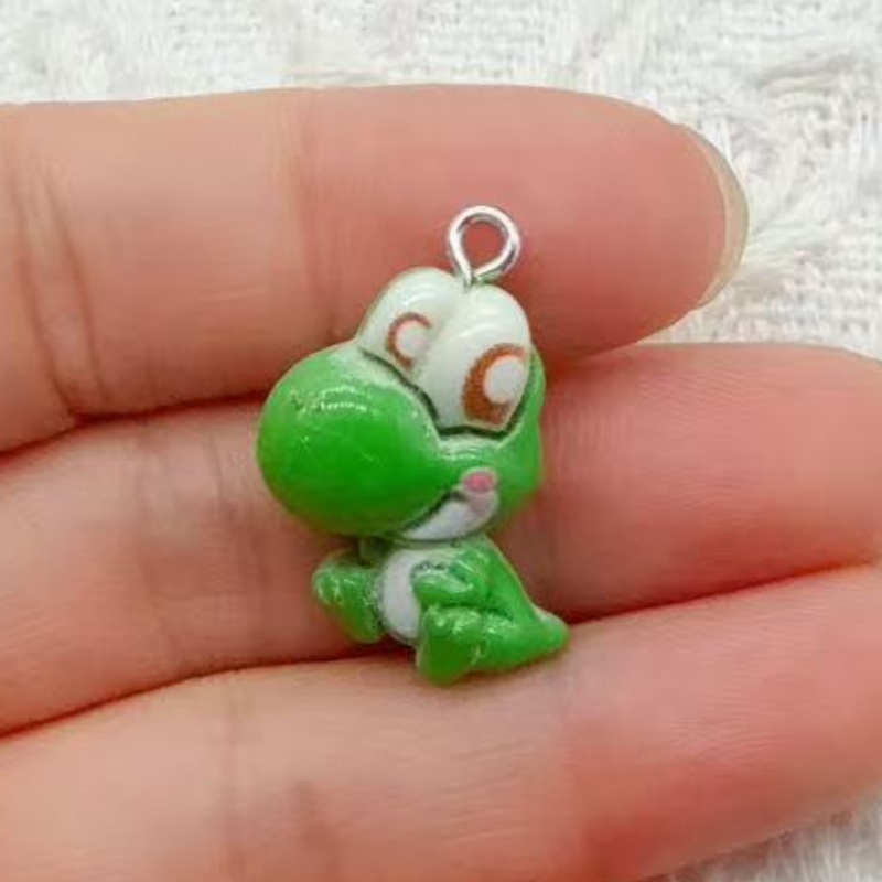 10個入り樹脂製漫画ペンダント、DIYジュエリー製作イヤリン - Resin Art For Sale のレビューと価格