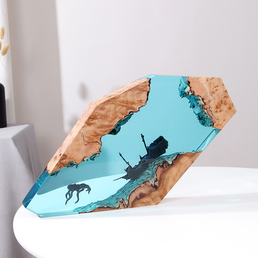 森の妖精鹿デスクトップアート、パーソナライズされた発光オーナ - Resin Art And Craft のレビューと価格