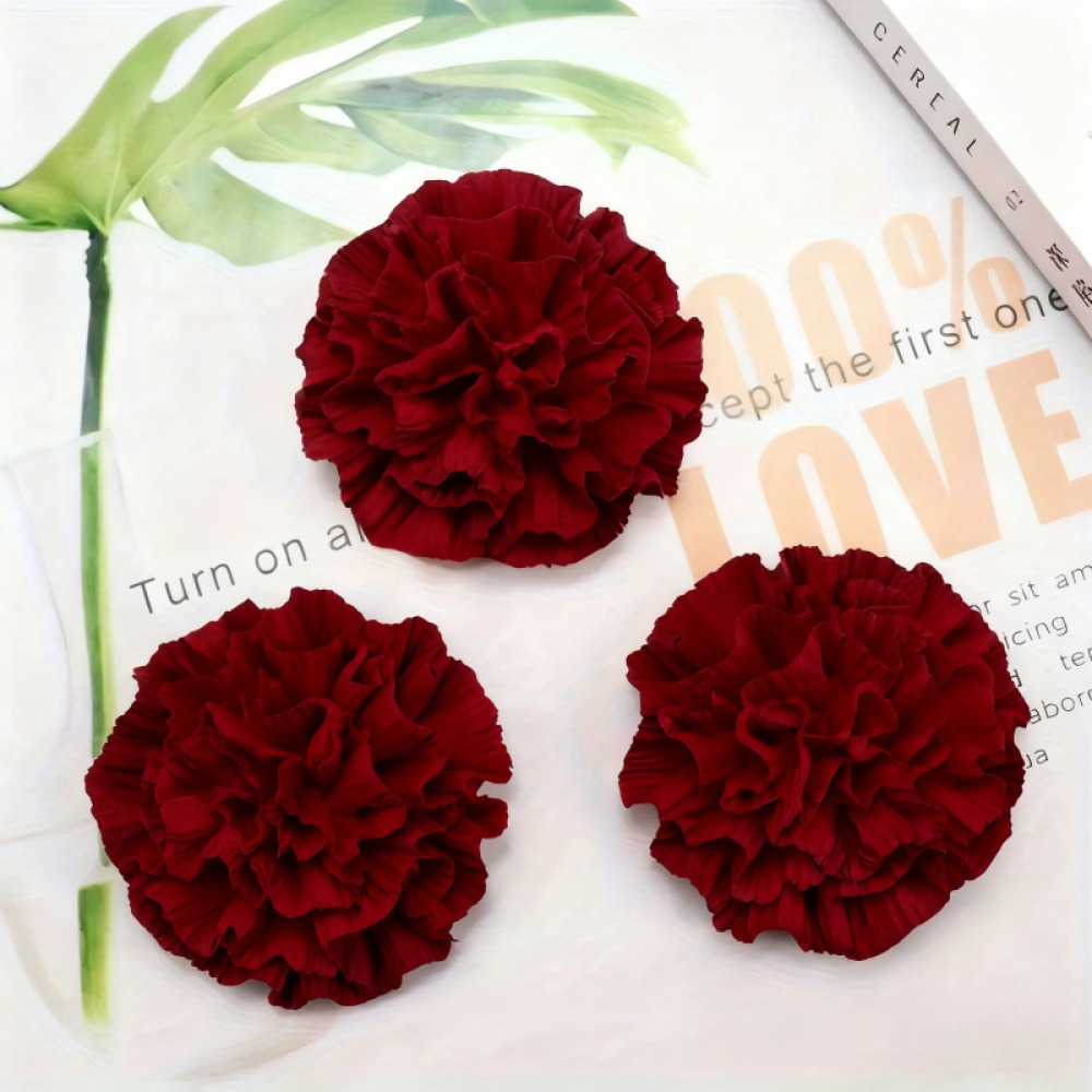 3ピースのバラ、牡丹、カーネーションのシリコン型、キャンドル - Resin Art Rose Petals のレビューと価格